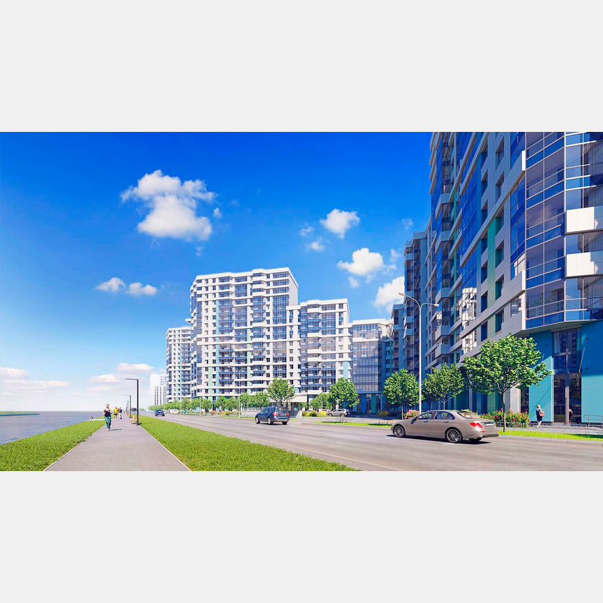 2-к. квартира, 65 м², 2/20 эт.