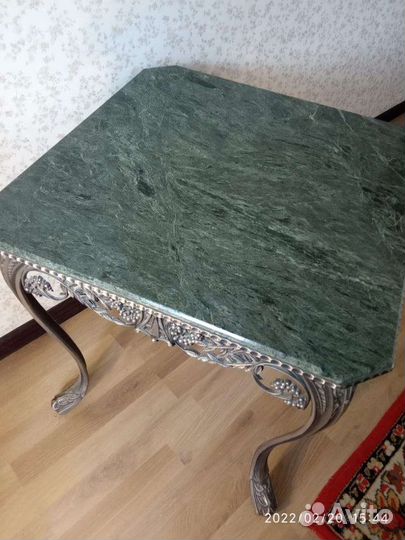 Журнальный столик+2банкетки СССР винтаж