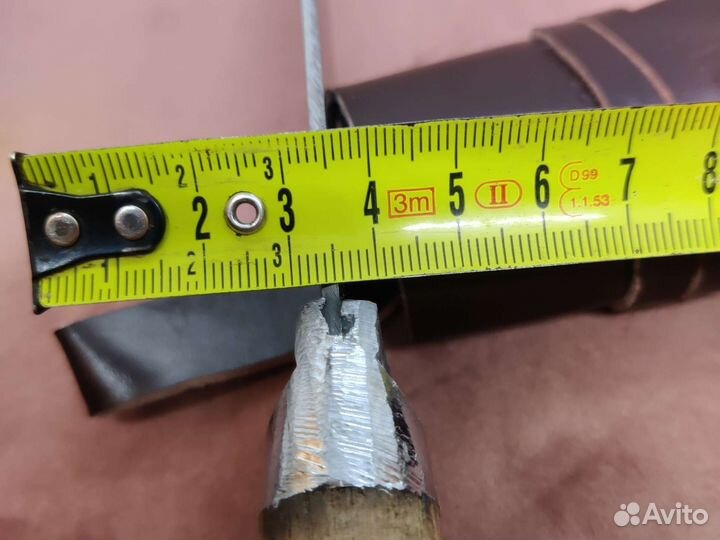 Узбекский нож пчак + ножны. Клинок 18см