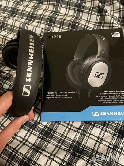 Наушники sennheiser hd 206