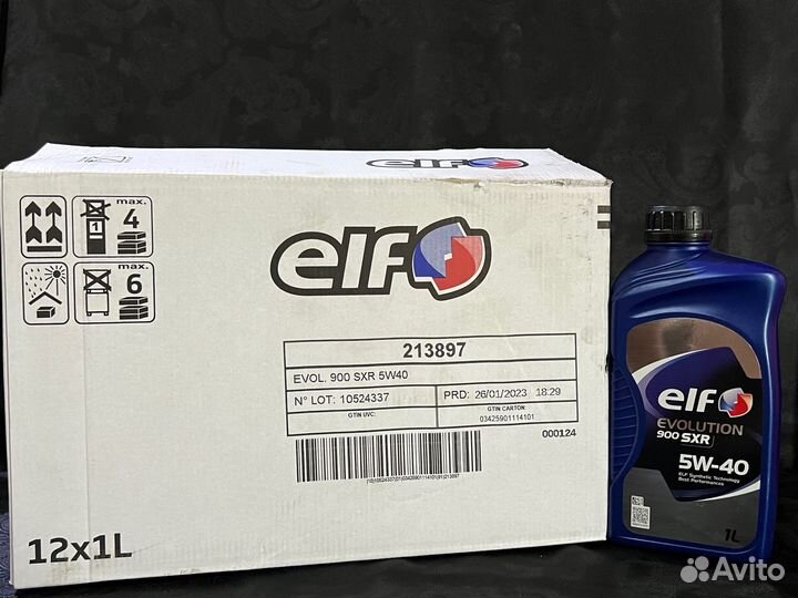 Моторное масло ELF Evolution 900 SXR 5W-40 1л