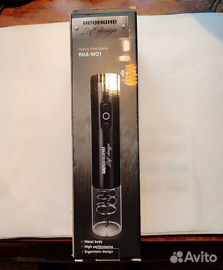 Redmond Штопор Электроштопор RKA-WO1