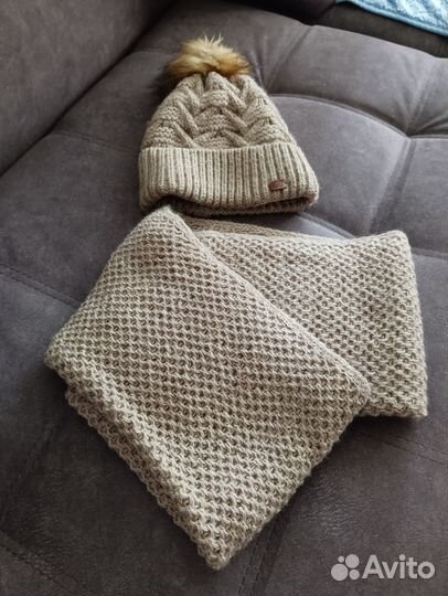 Зимняя шапка и снуд