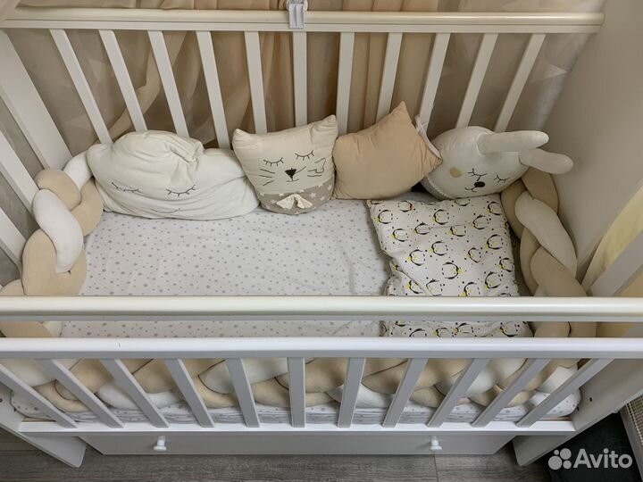 Бортики в детскую кроватку