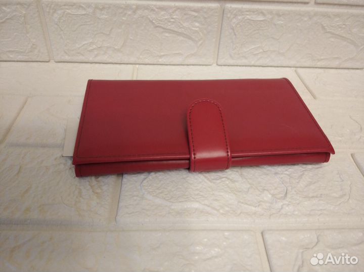 Кошелек женский красный новый