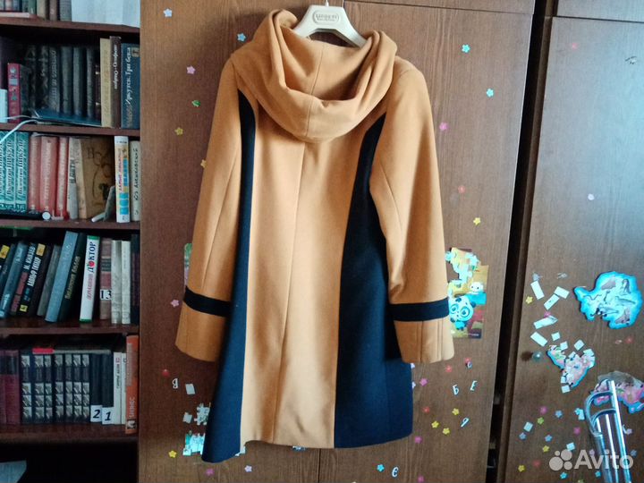 Пальто женское демисезонное 50 52 длинное