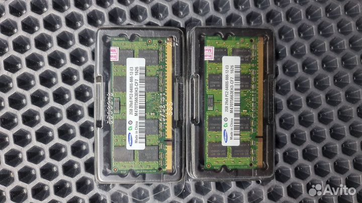 Оперативная память ddr2 для ноутбука 2Gb
