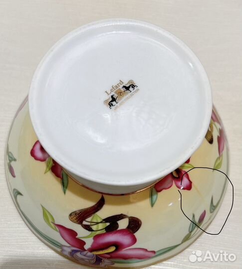 Конфетница на ножке lefard