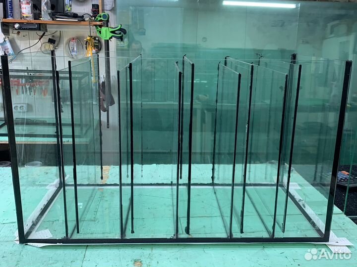 Клею аквариумы под заказ разных размеров