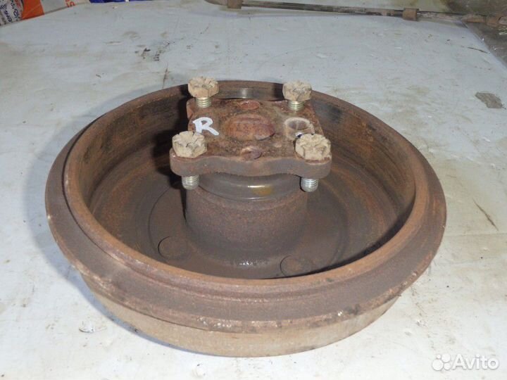 Барабан тормозной Цапфа Fusion