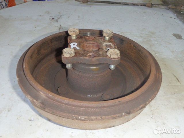 Барабан тормозной Цапфа Fusion