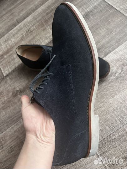 Hugo boss замшевые туфли