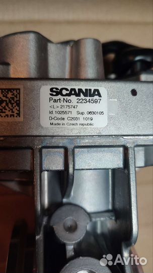 Дроссельная заслонка 2234597 Скания Дизель