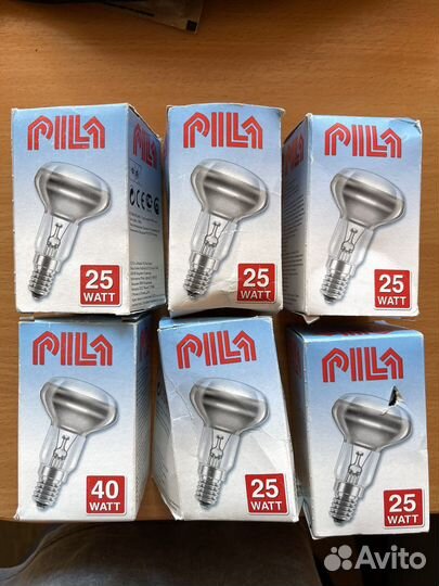 Лампы накаливания 6 штук