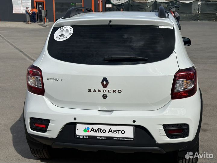 Renault Sandero Stepway 1.6 CVT, 2018, 73 000 км