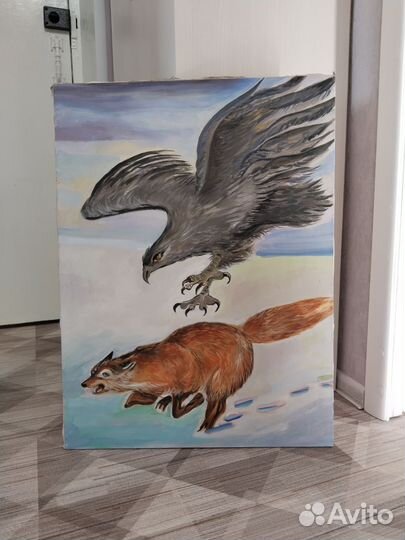 Картины маслом старинные на холсте СССР (70-80 гг)