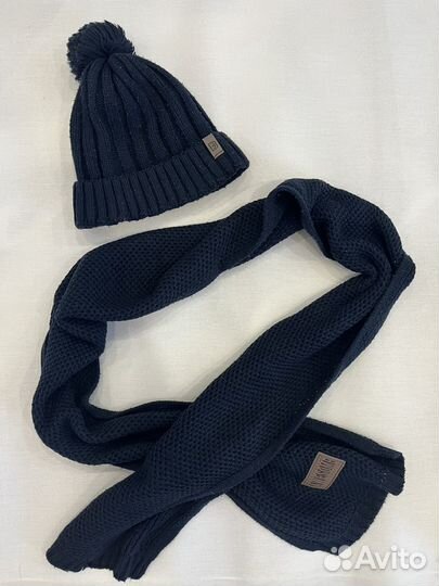 Шапка и шарф на мальчика
