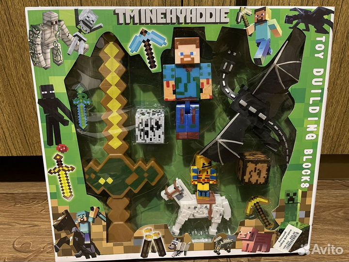 Набор супергероев, набор майнкрафт, игровой центр