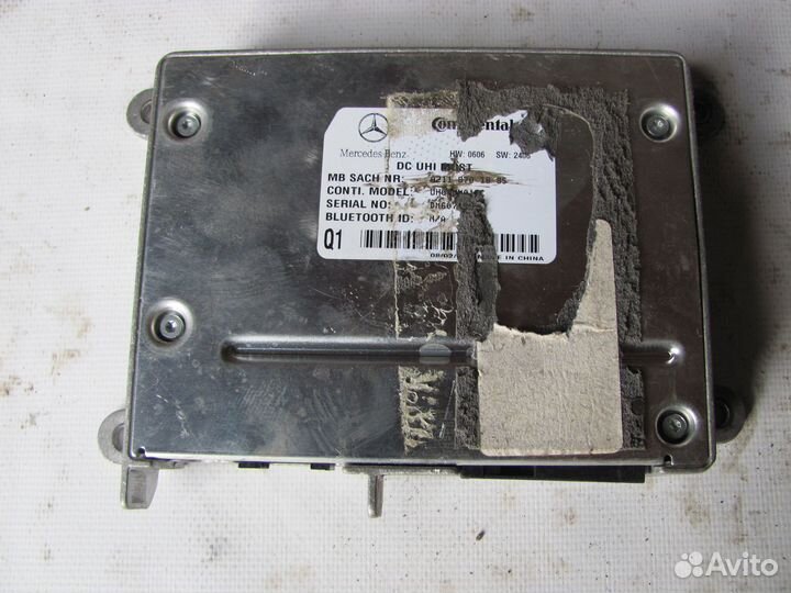 Блок управления телефоном Мерседес Спринтер 906