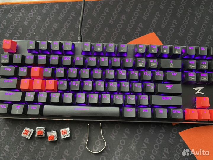 Механическая клавиатура zet gaming blade pro