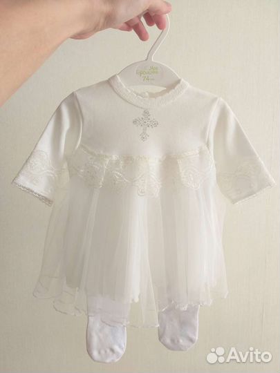 Крестильный набор для девочки 62