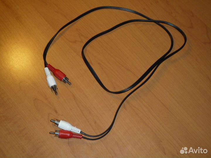 Кабель 2RCA/2RCA тюльпаны