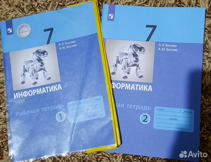 Рабочая тетрадь. Информатика, 7кл