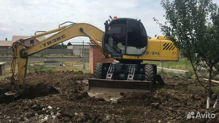 Услуги экскаватора