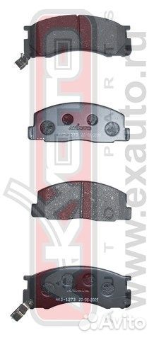 Колодки тормозные дисковые перед