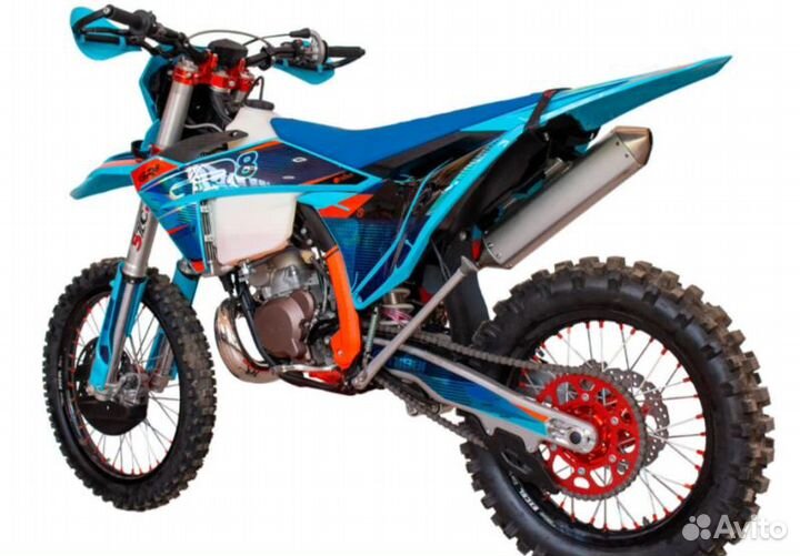 Мотоцикл GR8 T300L (2T MT-300) Enduro RR (с прогре