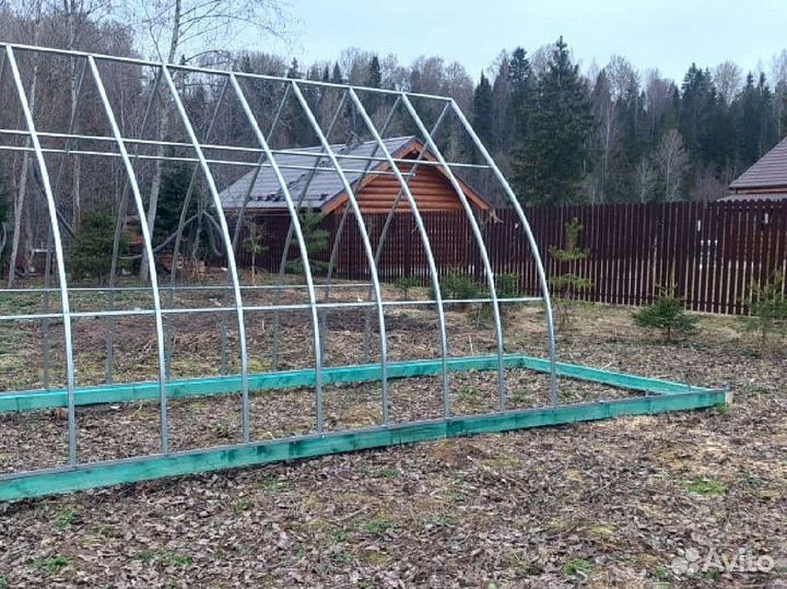 Теплицы из поликарбоната усиленная