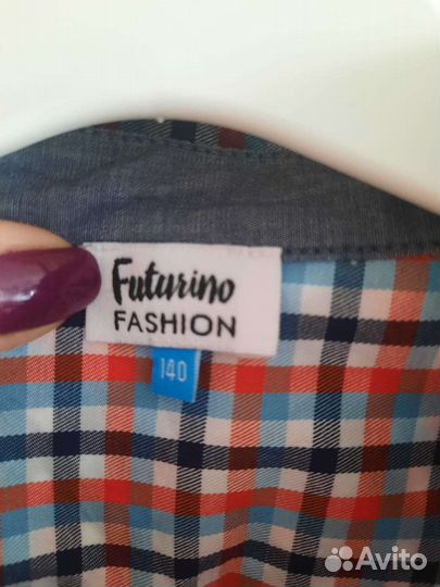 Рубашка для мальчика 134 140