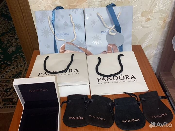 Коробочка, пакеты и мешочки подарочные Pandora