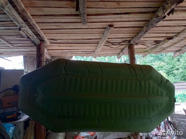 Надувная лодка пвх бу с мотором