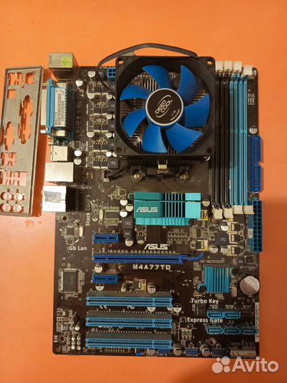 Материнская плата + процессор