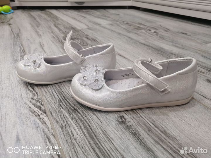 Туфли для девочки 27 размер