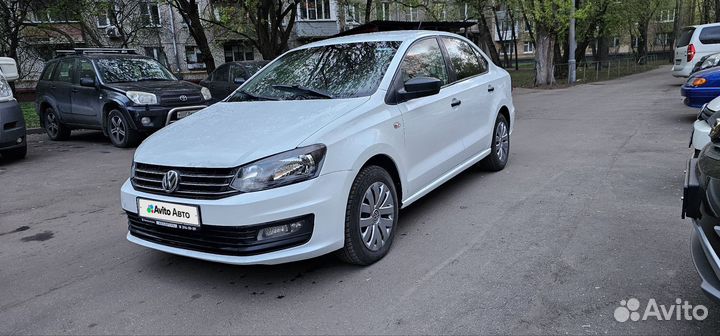 Volkswagen Polo 1.6 МТ, 2017, 173 000 км
