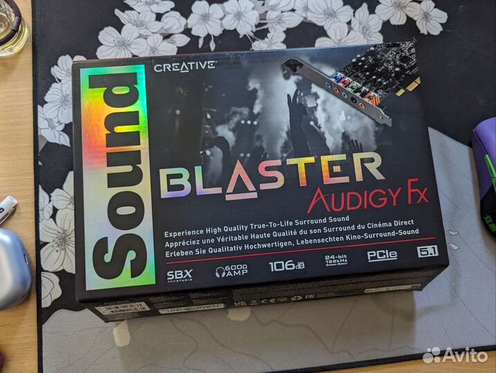 Sound blaster audigy fx