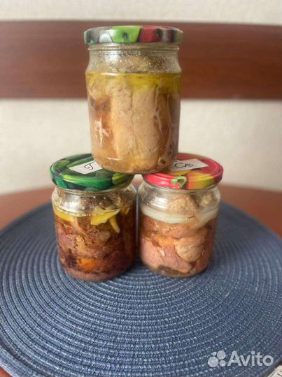 Домашняя тушенка в ассортименте