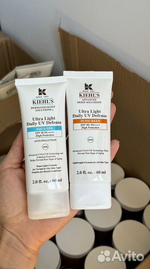 Kiehls солнцезащитный флюид для лица