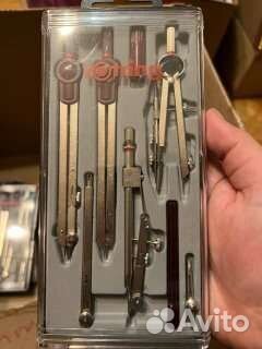 Циркуль набор чертежный, готовальня