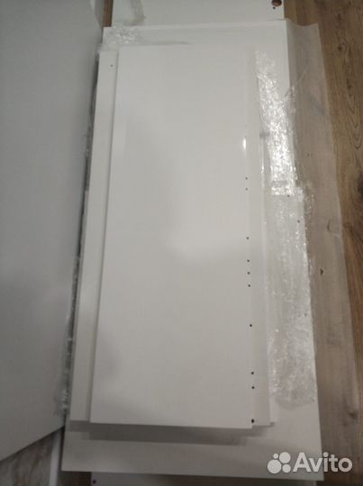 Фасады для кухни белый глянец новый