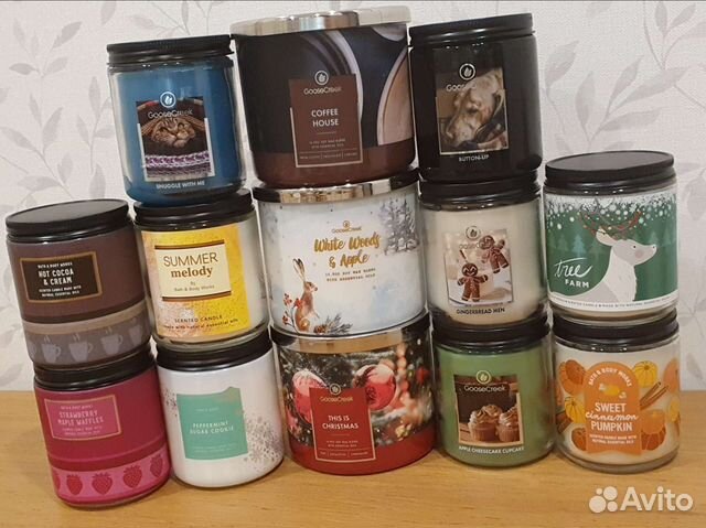 Свечи Bath and body works, Goose Creek новые