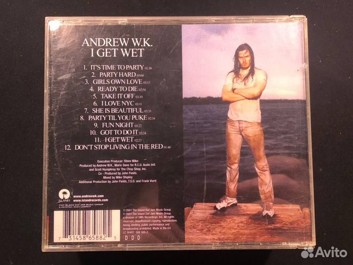 1247 / CD Andrew W.K. – I Get Wet