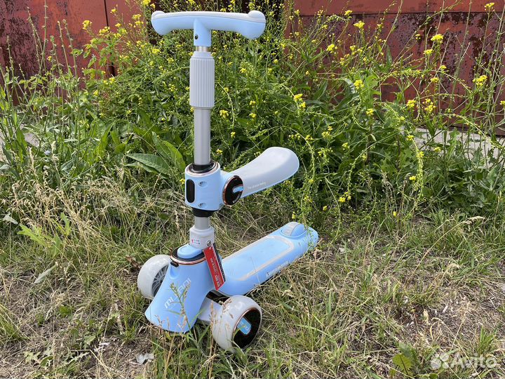 Самокат беговел 3в1