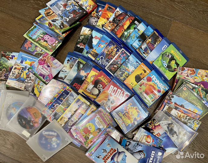 Dvd и blu ray диски мультфильмы