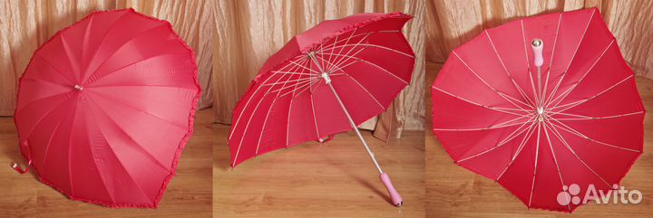 Зонт в форме сердца (новый.)