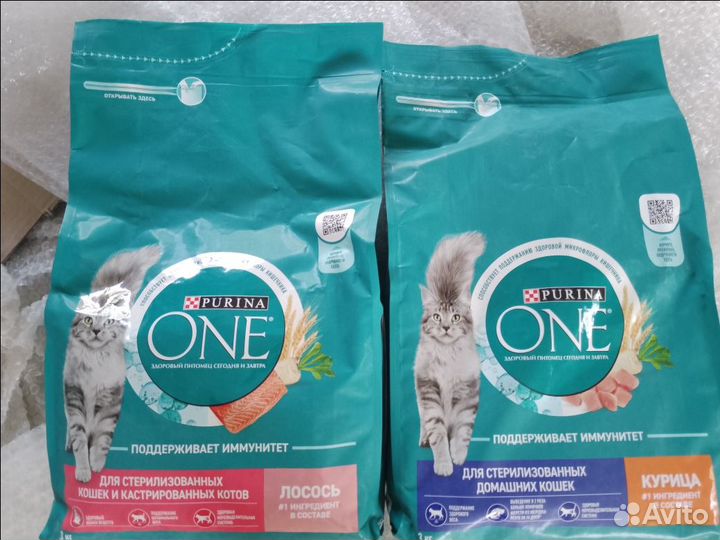 Сухой корм для кошек purina one 3 кг