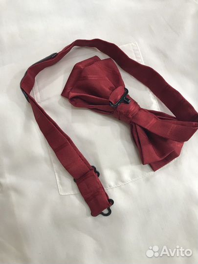 Галстук бабочка красная Dolce Gabbana