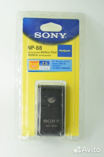 Аккумулятор NP-68 для Sony CCD-F